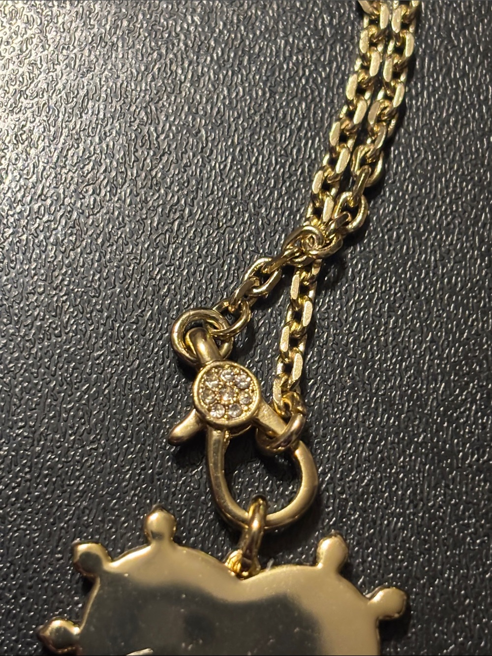 Stella & Dot Stevie Heart Necklace Gold Heart Sunburst Pendant Necklace - Picture 3 of 10